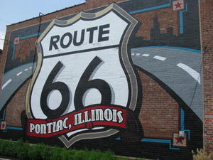 Route 66 -good backgorund for photos